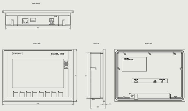 Siemens SIMATIC HMI KTP700 Basic Panel