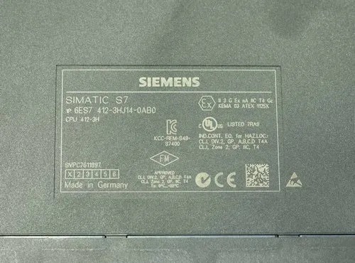 SIMATIC S7-400H CPU 412-3H