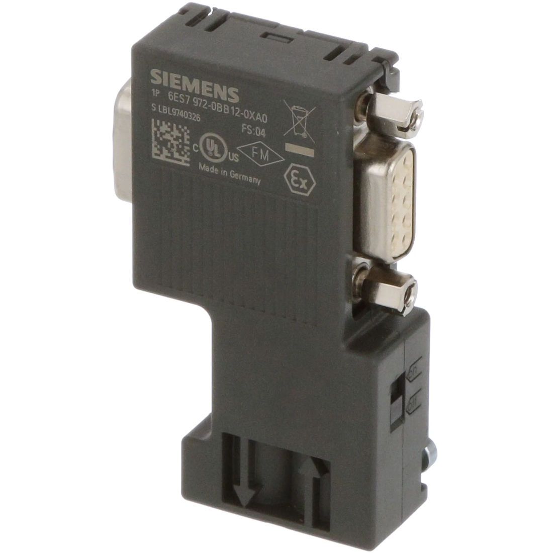 PROFIBUS-Stecker 90 Grad mit PG-Buchse