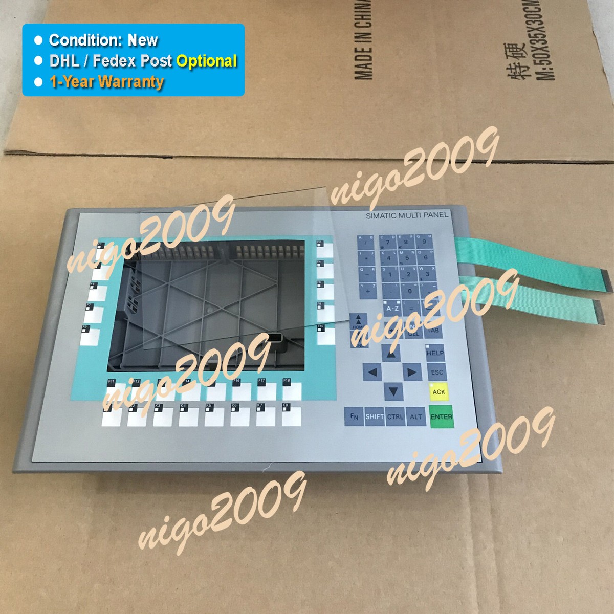 Touchglas / Bedienfolie MP277 10"